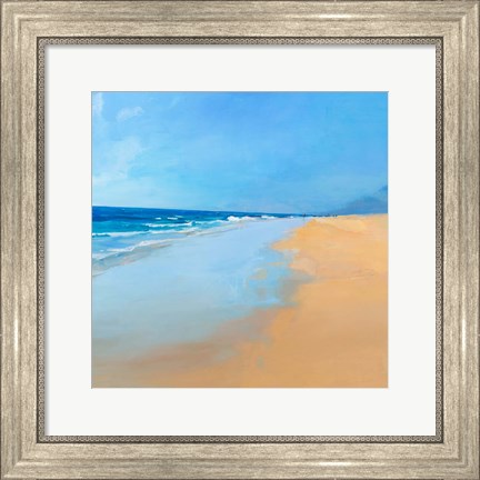 Framed Fuerteventura Beach Print