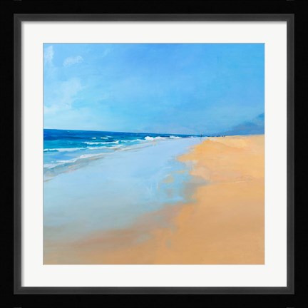 Framed Fuerteventura Beach Print