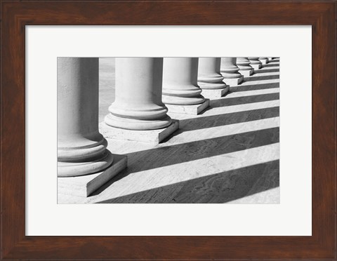 Framed Pillars 1 Print
