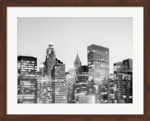 Framed New York 3 Print