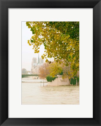 Framed Notre Dame 2 Print