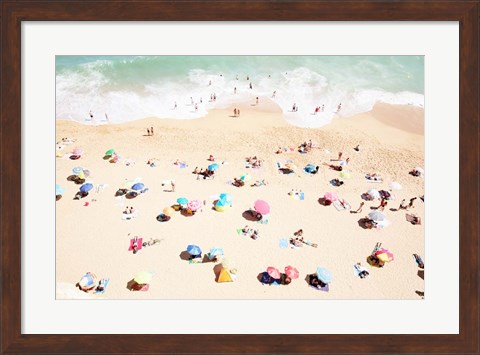 Framed Seaside 1 Print