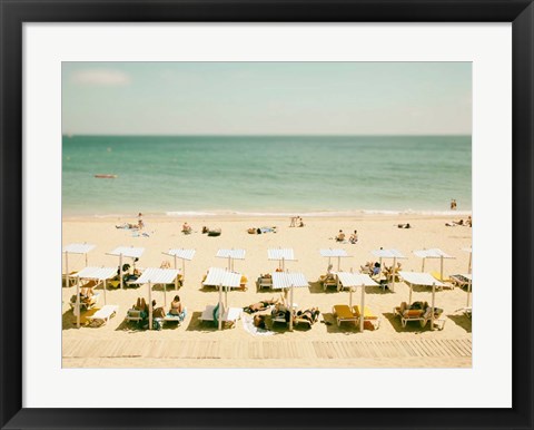 Framed Seaside 3 Print