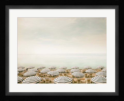 Framed Seaside 4 Print
