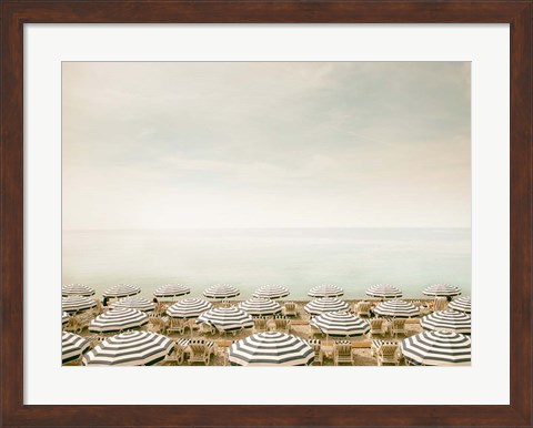 Framed Seaside 4 Print