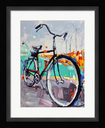 Framed Animal Picnic Print