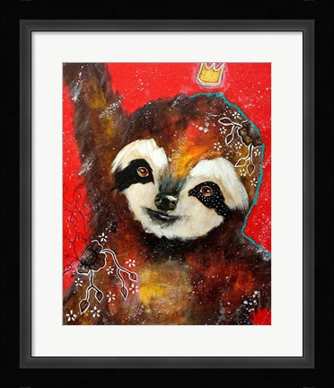 Framed Heart Filled with Joy Print