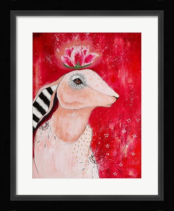 Framed Deep Inside Print