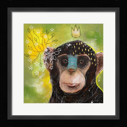 Framed Let the Confusion Go Print