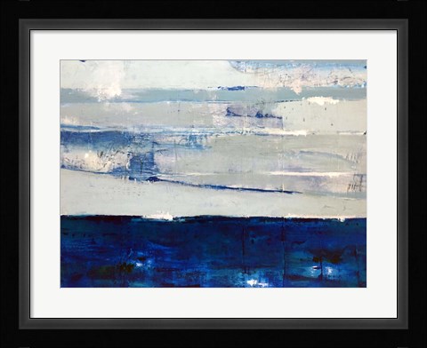 Framed I Always Return to the Sea Print