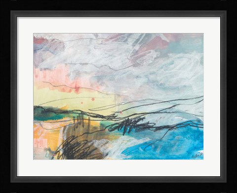 Framed All the Night Tide Print