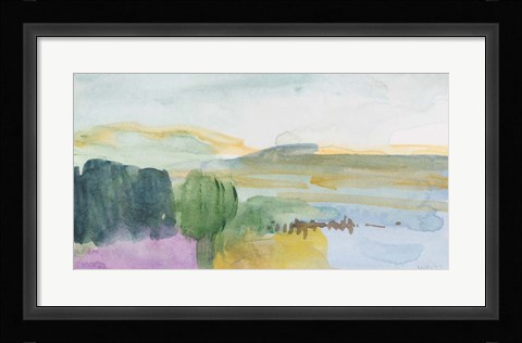 Framed Be Still Print