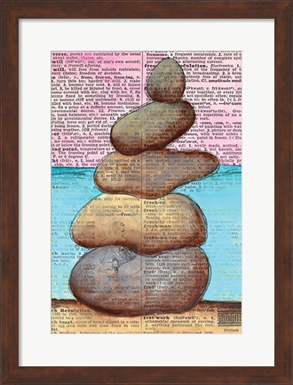 Framed Balance VII Print