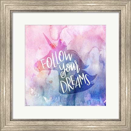 Framed Unicorn Dreams Print