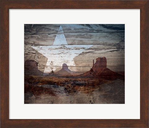 Framed Desert Star Print