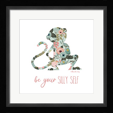Framed Be Your Silly Self Print