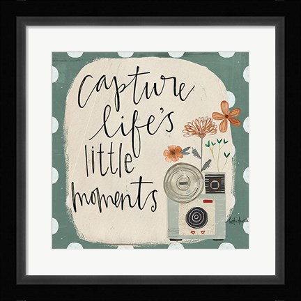 Framed Capture Life's Little Moments Print