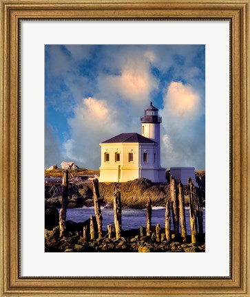Framed Classic Lighthouse Print