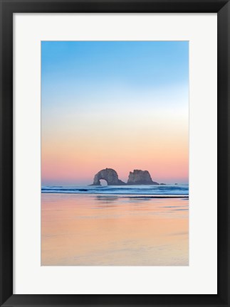 Framed Soft Sunset Print