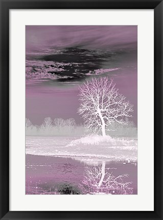 Framed Pink Vision Print