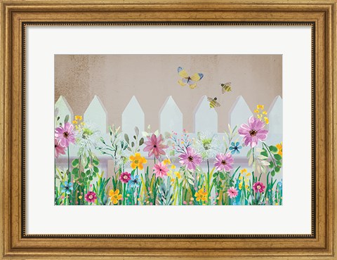 Framed Wild Flower Print