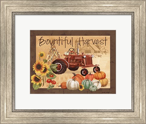 Framed Bountiful Harvest Print