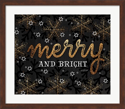 Framed Merry Print