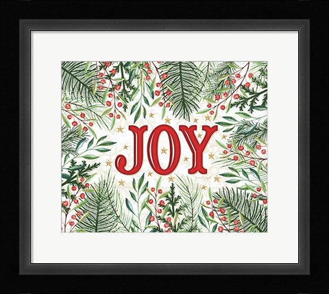 Framed Joy Print
