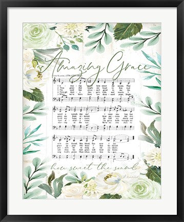 Framed Amazing Grace II Print