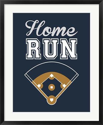 Framed Home Run II Print