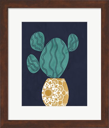 Framed Cactus III Print