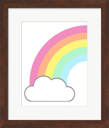 Framed Rainbow Print
