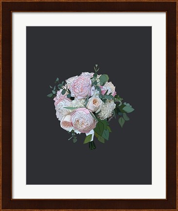 Framed Bouquet I Print
