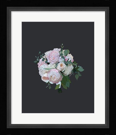 Framed Bouquet I Print