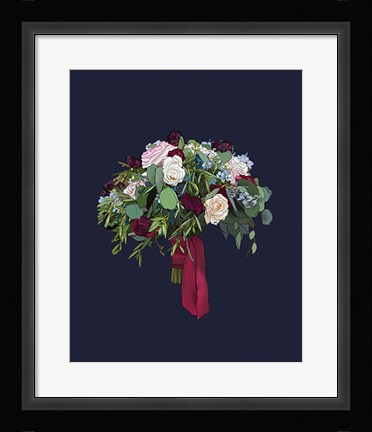 Framed Bouquet III Print