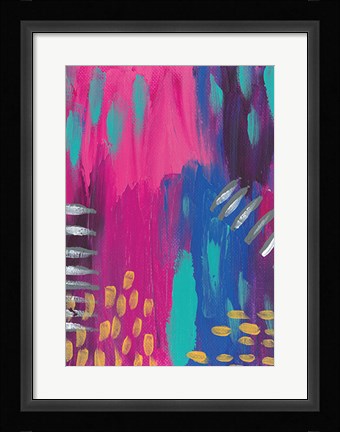 Framed Abstract I Print