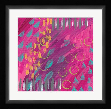 Framed Abstract V Print