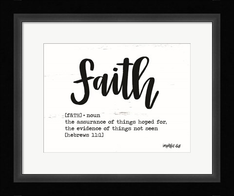 Framed Faith Print