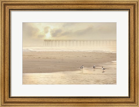 Framed Ocean City Pier Print