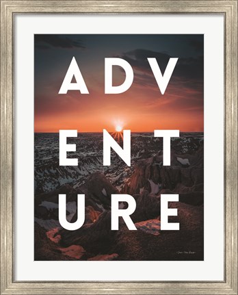 Framed Adventure Landscape Print
