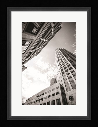 Framed Built from the Ground Up I Print