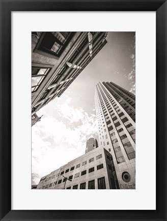 Framed Built from the Ground Up I Print