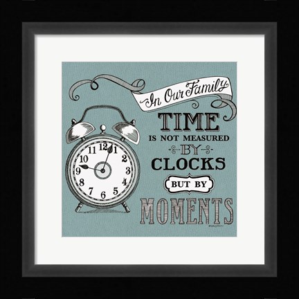 Framed In Our Family Print