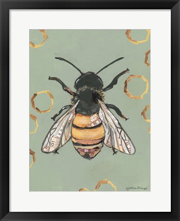 Framed Bee Print