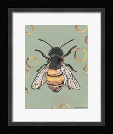 Framed Bee Print