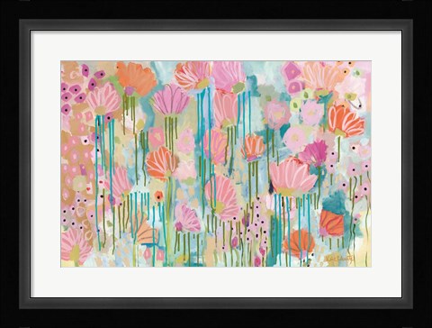 Framed Skirt the Rules Print