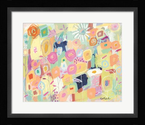 Framed It's Risky to Blossom Print