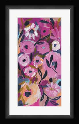 Framed Midnight Blooms Print