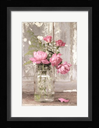 Framed True Rose Print