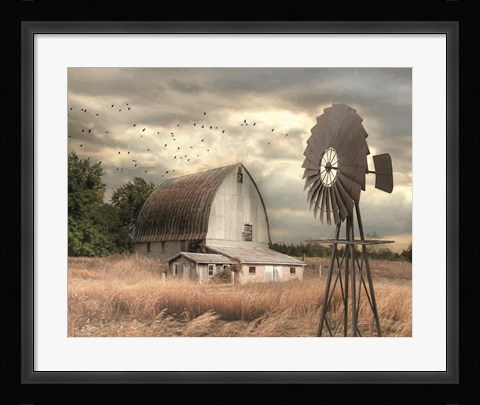 Framed Henderson Bay Farm Print